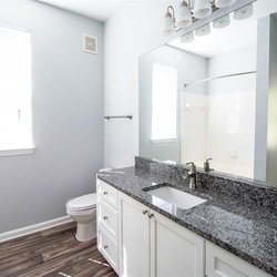 bathroom at Haven North East apartments located in Atlanta, GA